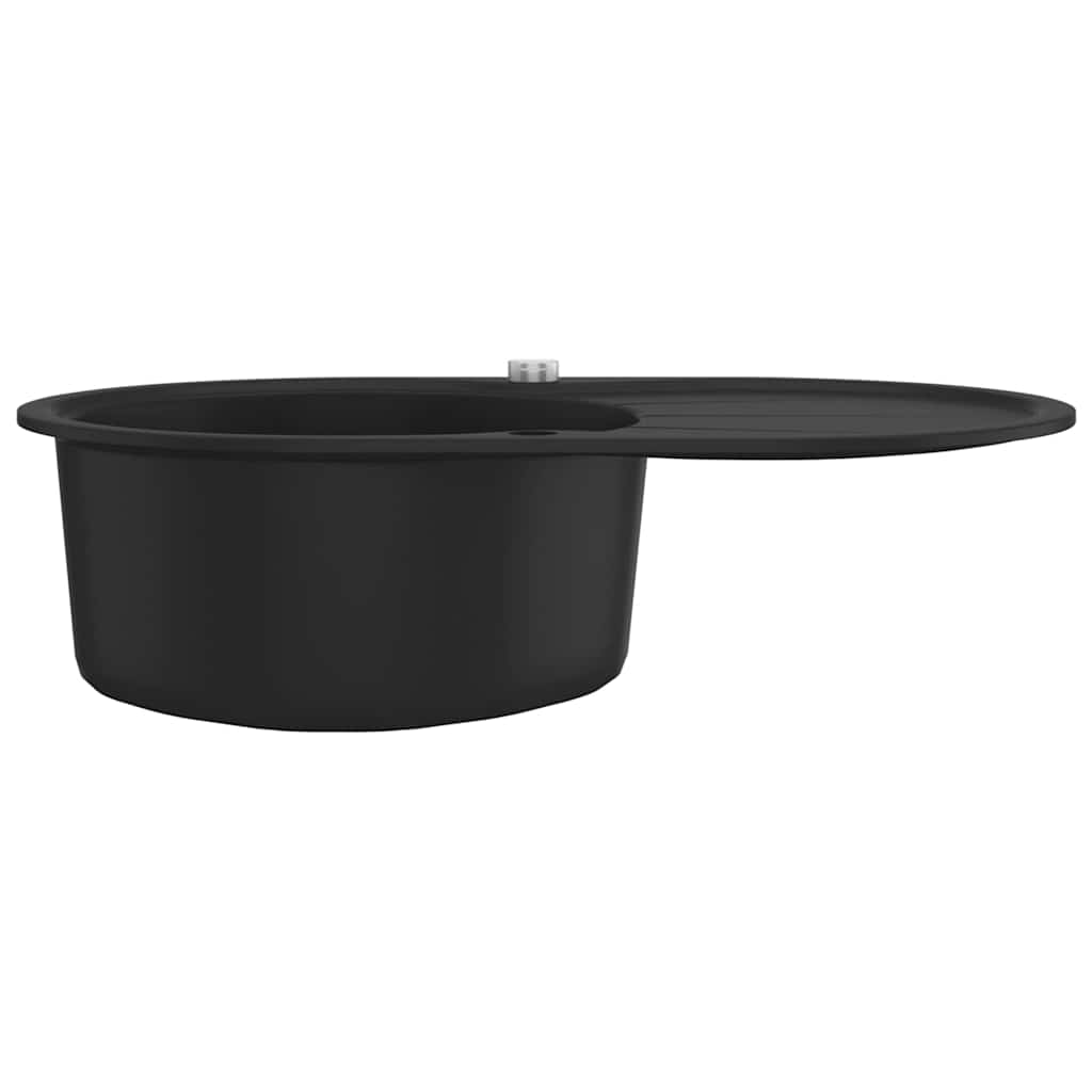 Granit Küchenspüle Einzelwaschbecken Oval
