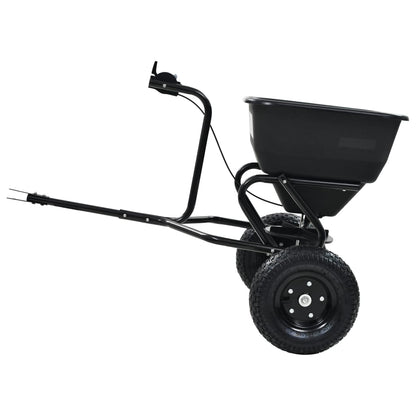 Handstreuwagen Salzstreuer Zum Ziehen Pvc Stahl 125X74X79Cm 45L