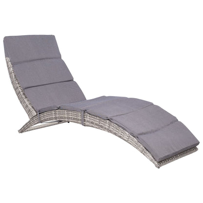 Sonnenliege Mit Auflage Poly Rattan