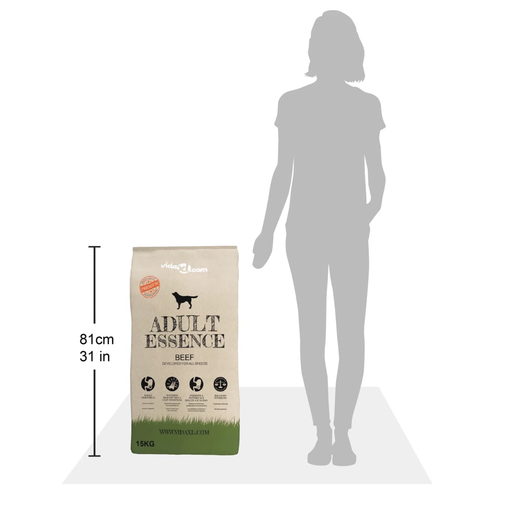 Trockenfutter Für Hunde Adult Essence Beef 2 Stk.