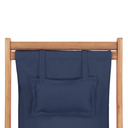 Strandstuhl Klappbar Stoff Und Massivholz