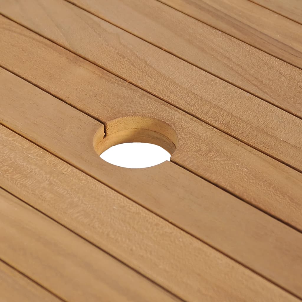 Waschtischunterschrank Teak Massiv Mit Flussstein Waschbecken