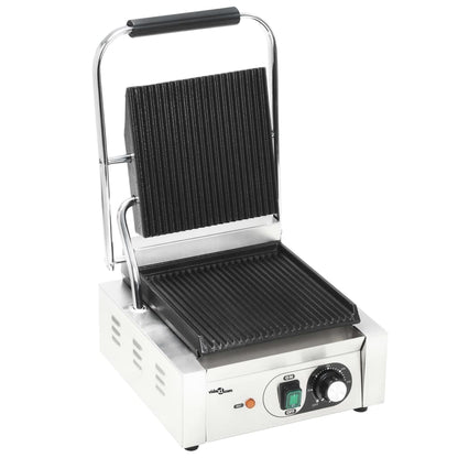 Gerillter Panini-Grill Edelstahl 1800 W 31X30,5X20 Cm