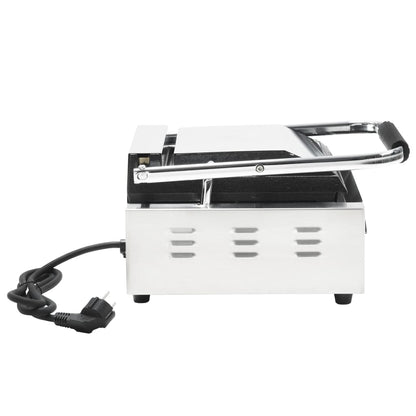 Gerillter Panini-Grill Edelstahl 1800 W 31X30,5X20 Cm
