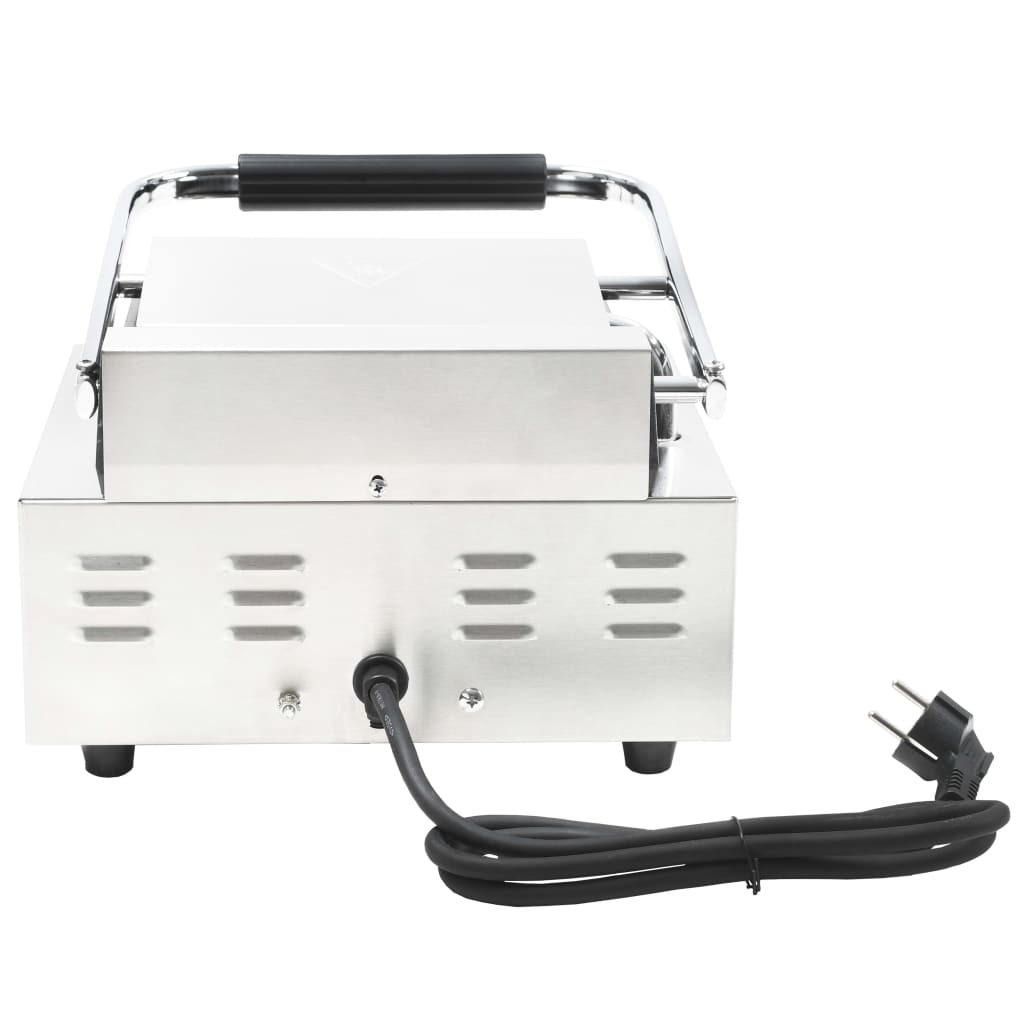 Gerillter Panini-Grill Edelstahl 1800 W 31X30,5X20 Cm