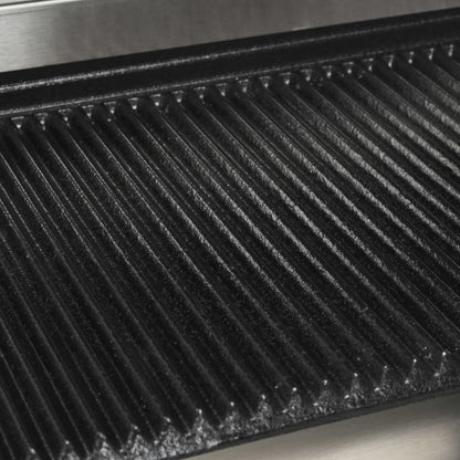 Gerillter Panini-Grill Edelstahl 1800 W 31X30,5X20 Cm