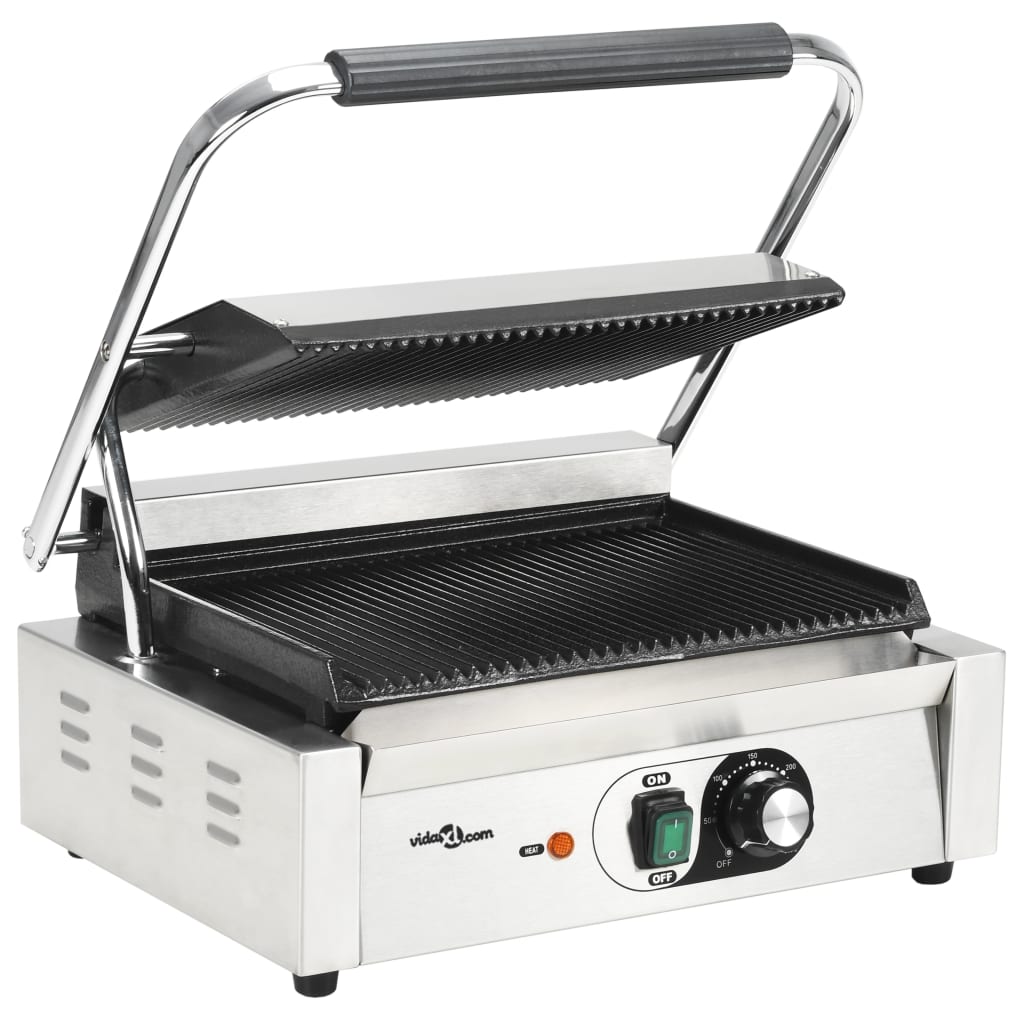 Gerillter Panini-Grill 2200 W 43X30,5X20 Cm