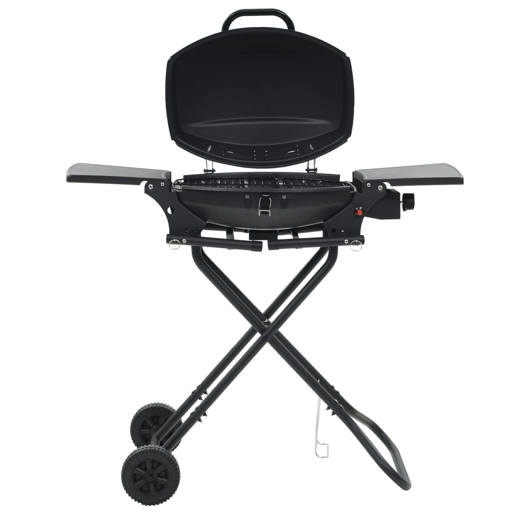 Gasgrill Tragbar Mit Kochzone Schwarz
