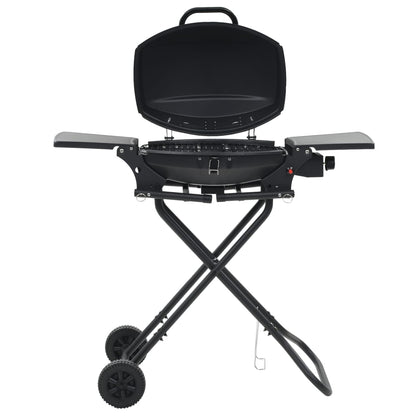 Gasgrill Tragbar Mit Kochzone Schwarz