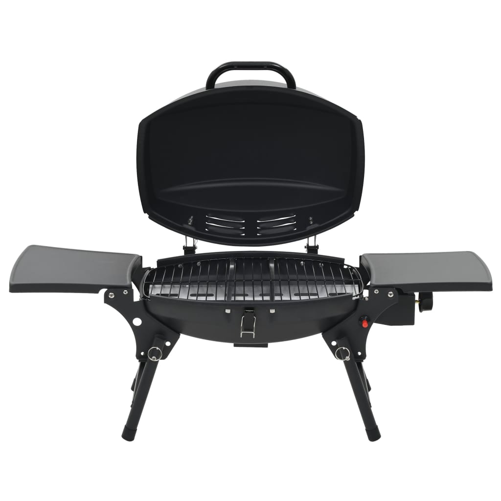 Gasgrill Tragbar Mit Kochzone Schwarz