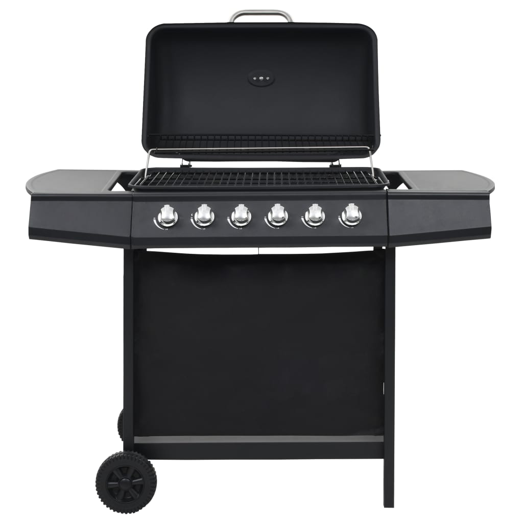 Gasgrill Mit 6 Flammen Stahl