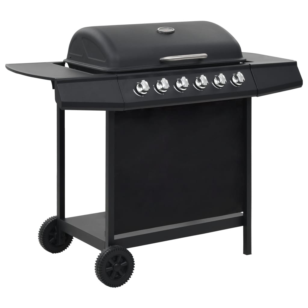 Gasgrill Mit 6 Flammen Stahl