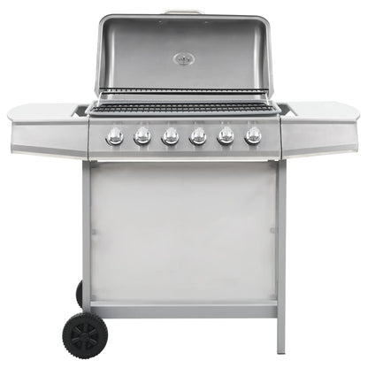 Gasgrill Mit 6 Flammen Stahl
