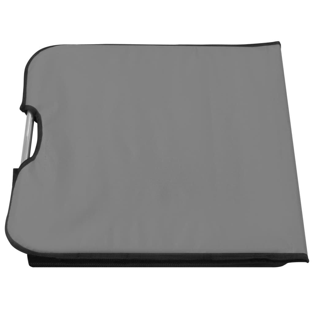 Klappbare Strandmatte 2 Stk. Stahl Und Stoff