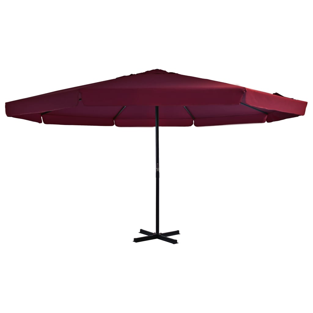 Sonnenschirm Mit Aluminium-Mast 500 Cm