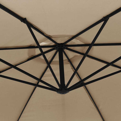 Ampelschirm Mit Aluminium-Mast 350 Cm