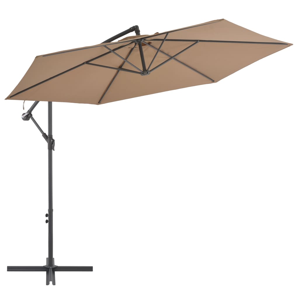 Ampelschirm Mit Aluminium-Mast 300 Cm