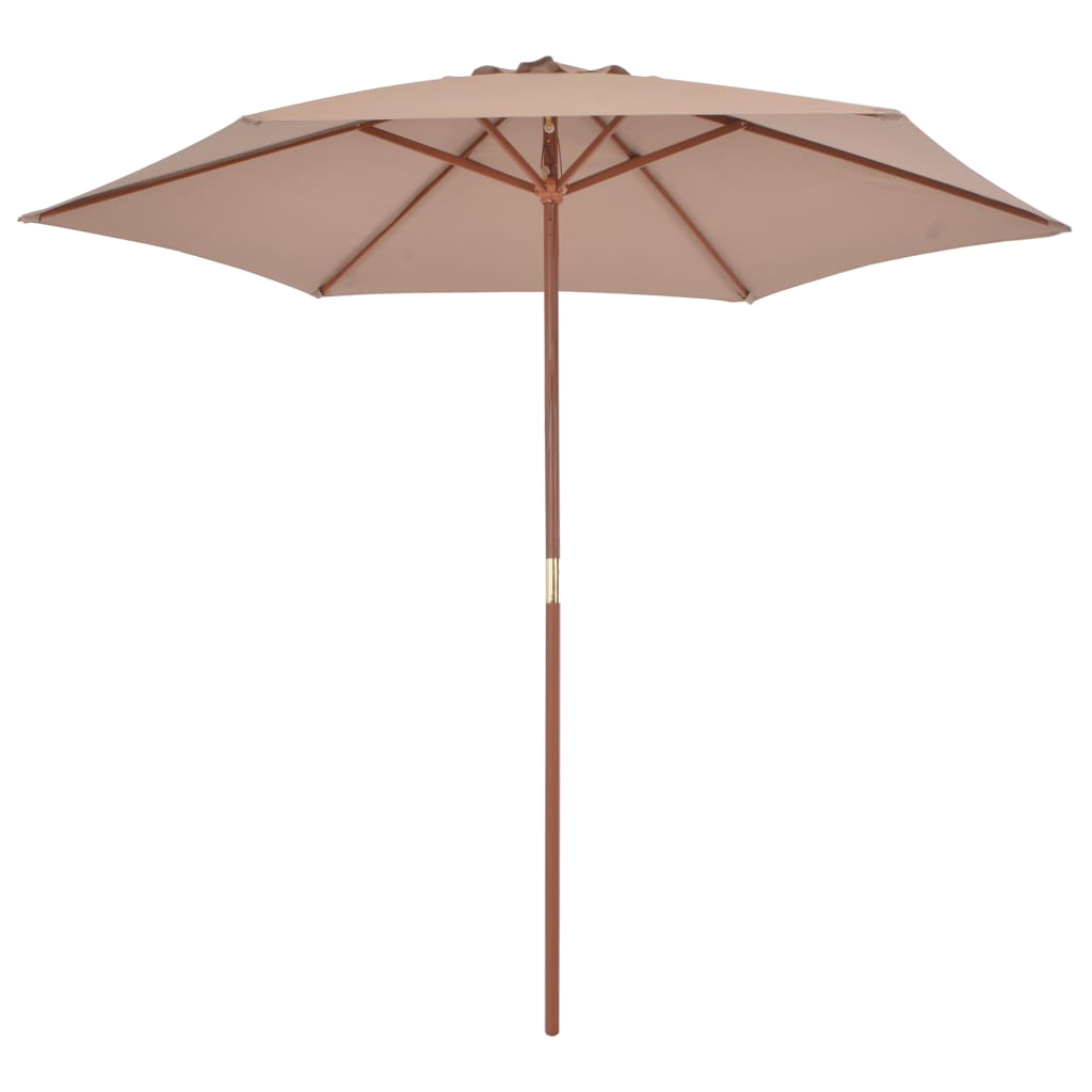 Sonnenschirm Mit Holz-Mast 270 Cm