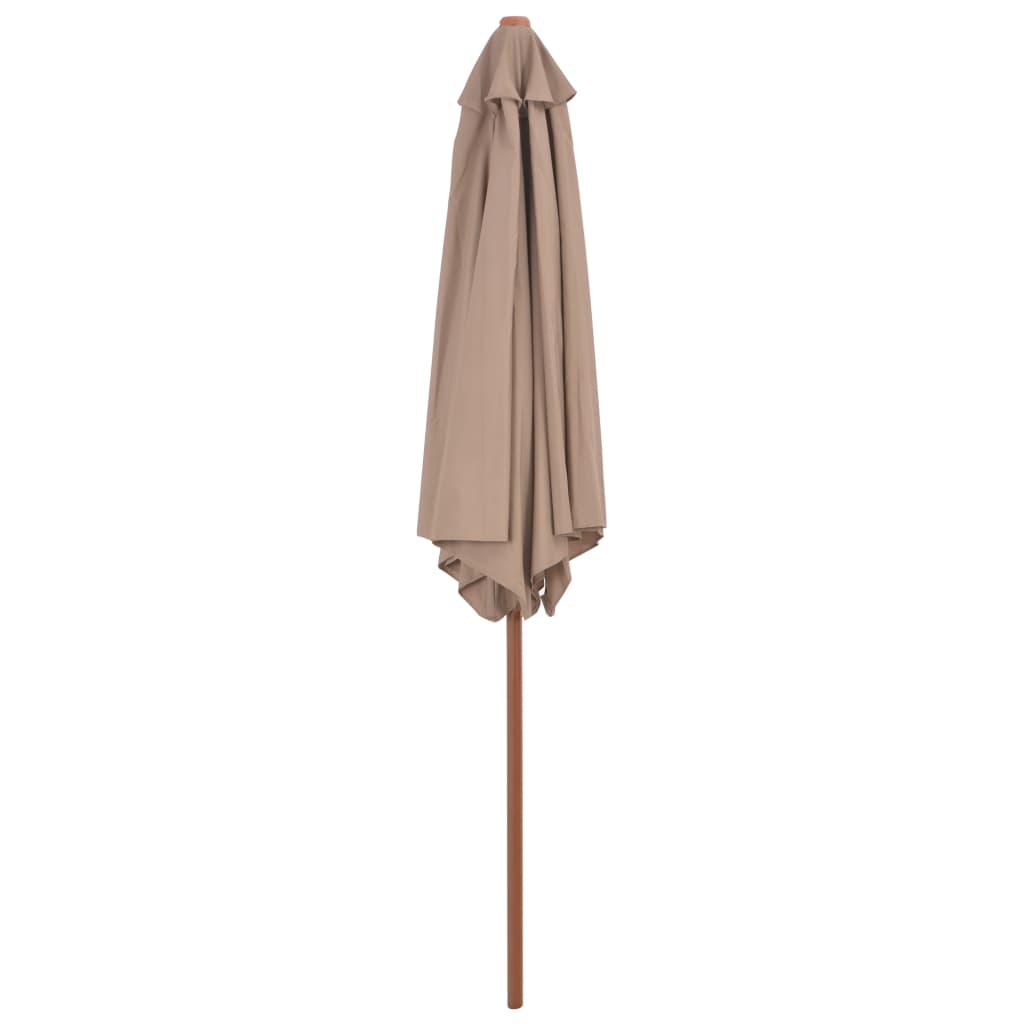 Sonnenschirm Mit Holz-Mast 270 Cm