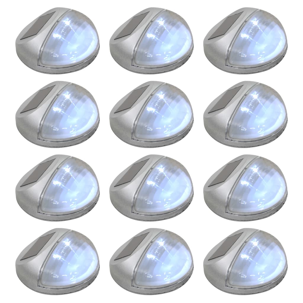 Outdoor Solar-Wandleuchten Led 12 Stk. Rund N