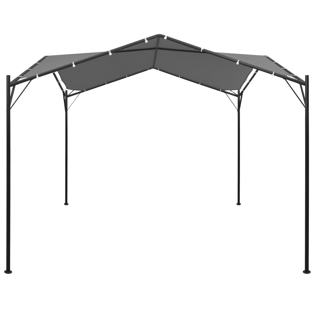 Gartenpavillon Anthrazit 4X4 M