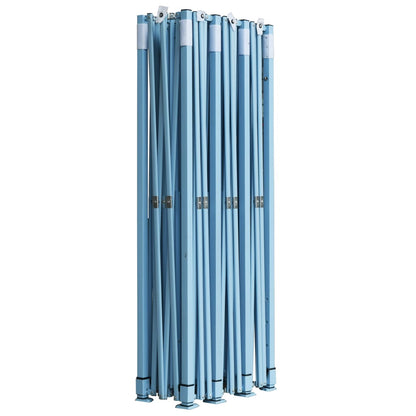 Faltzelt Partyzelt Pop-Up Mit 8 Seitenwänden 870X291X315 Cm