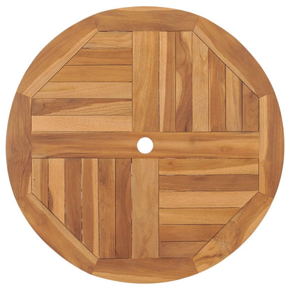 Gartentisch Klappbar 85X76 Cm Massivholz Teak