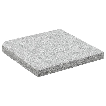 Sonnenschirm-Gewichtsplatte Granit 25 Kg Quadratisch