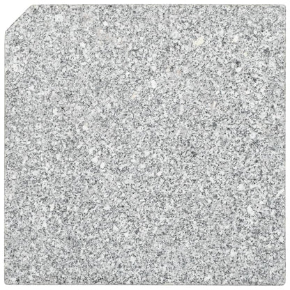 Sonnenschirm-Gewichtsplatte Granit 25 Kg Quadratisch