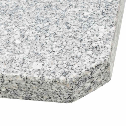 Sonnenschirm-Gewichtsplatte Granit 25 Kg Quadratisch