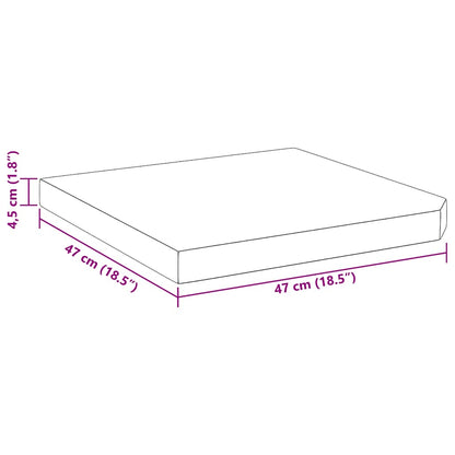 Sonnenschirm-Gewichtsplatte Granit 25 Kg Quadratisch
