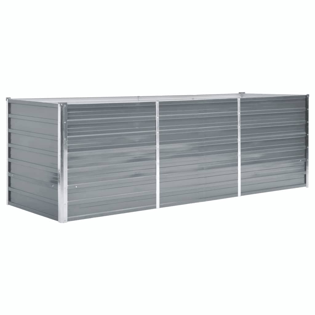 Garten-Hochbeet Verzinkter Stahl 240X80X77 Cm