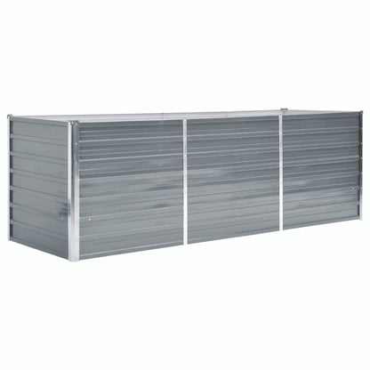 Garten-Hochbeet Verzinkter Stahl 240X80X77 Cm
