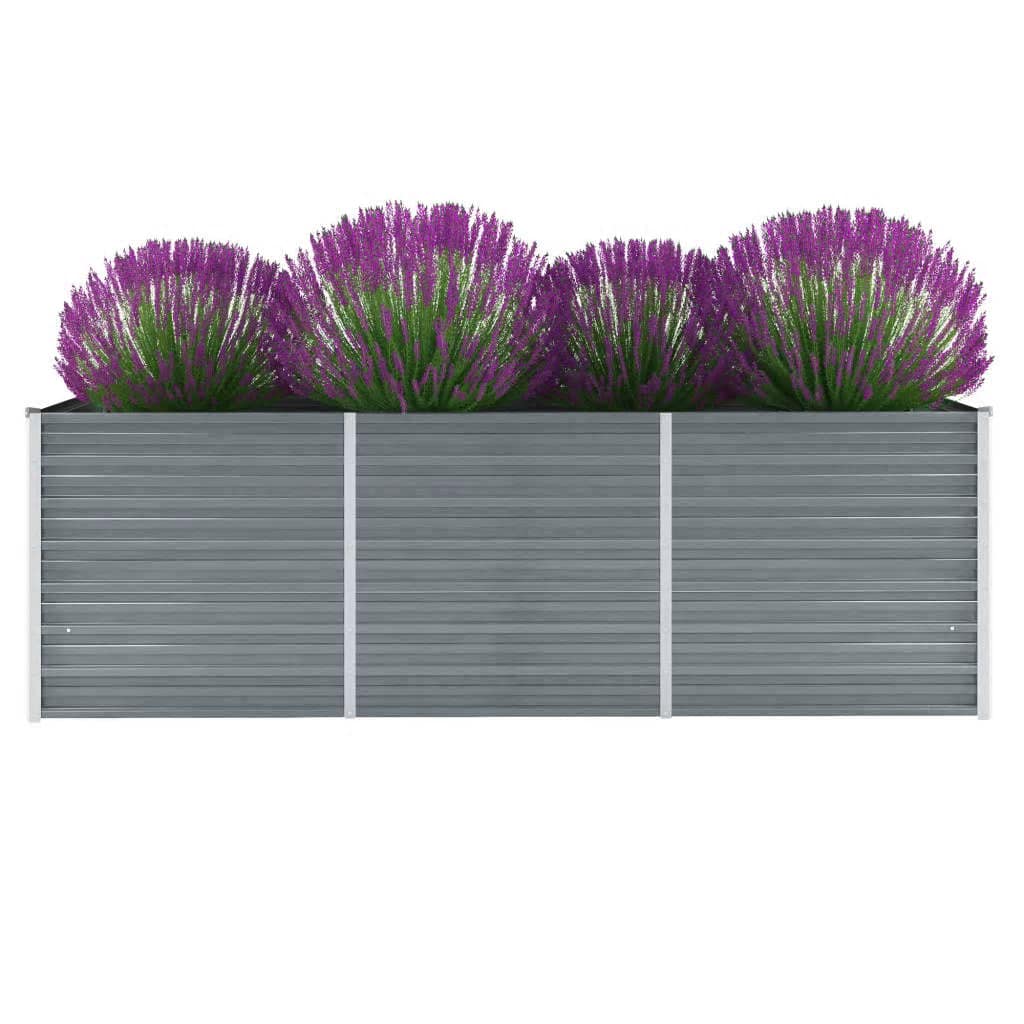 Garten-Hochbeet Verzinkter Stahl 240X80X77 Cm