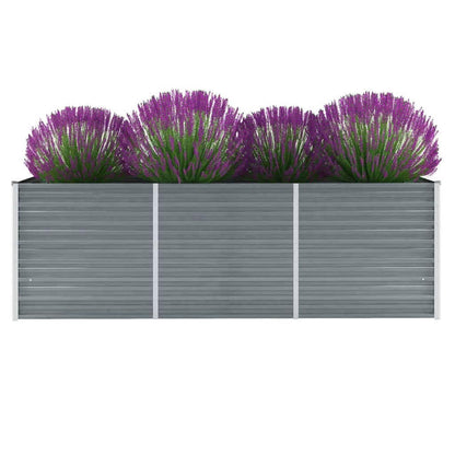 Garten-Hochbeet Verzinkter Stahl 240X80X77 Cm