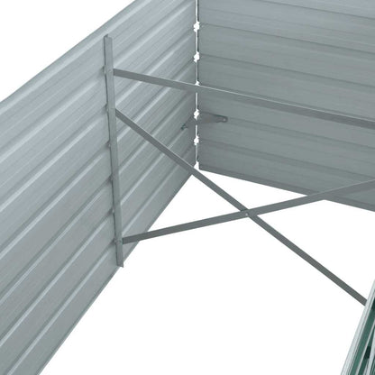 Garten-Hochbeet Verzinkter Stahl 240X80X77 Cm