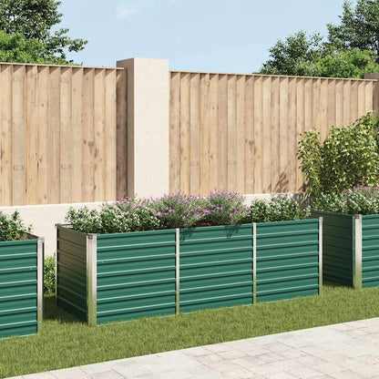 Garten-Hochbeet Verzinkter Stahl 240X80X77 Cm