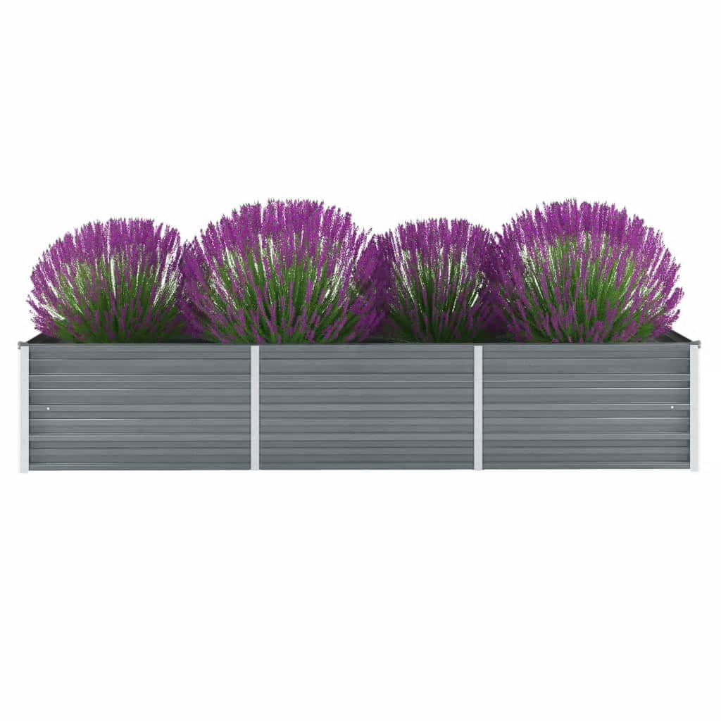 Garten-Hochbeet Verzinkter Stahl 240X80X45 Cm