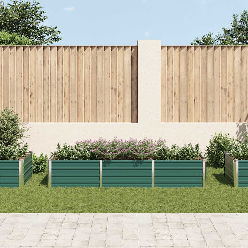 Garten-Hochbeet Verzinkter Stahl 240X80X45 Cm