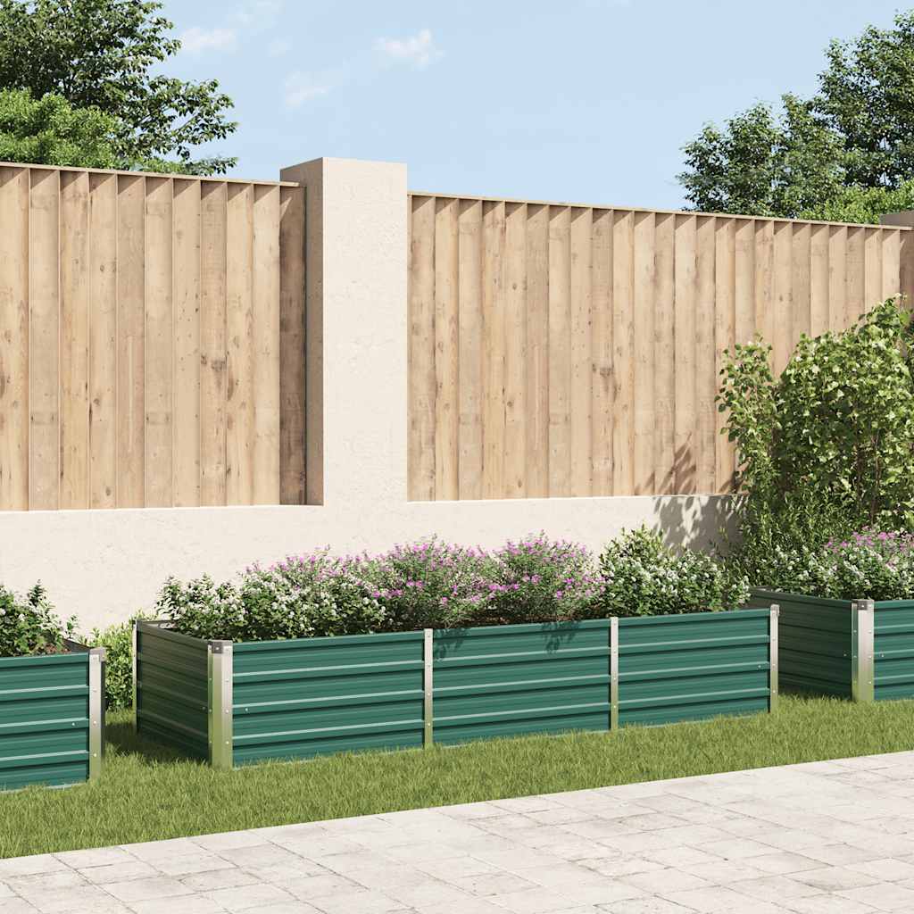 Garten-Hochbeet Verzinkter Stahl 240X80X45 Cm