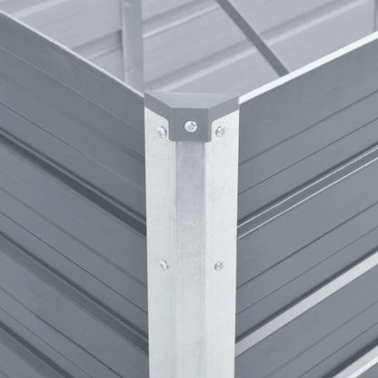 Garten-Hochbeet Verzinkter Stahl 320X80X77 Cm