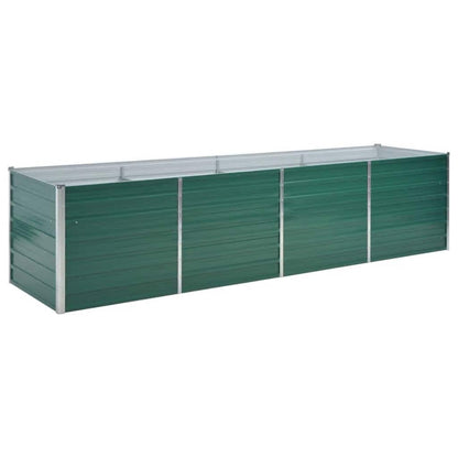 Garten-Hochbeet Verzinkter Stahl 320X80X77 Cm