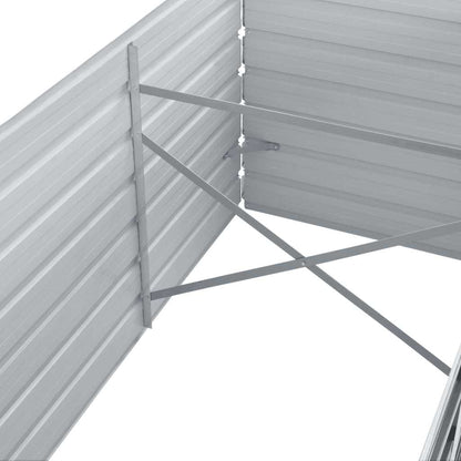 Garten-Hochbeet Verzinkter Stahl 320X80X45 Cm
