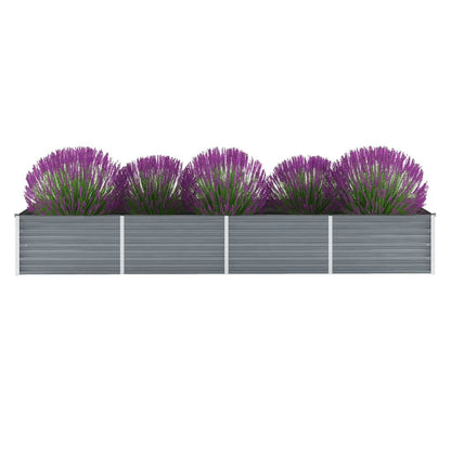 Garten-Hochbeet Verzinkter Stahl 320X80X45 Cm