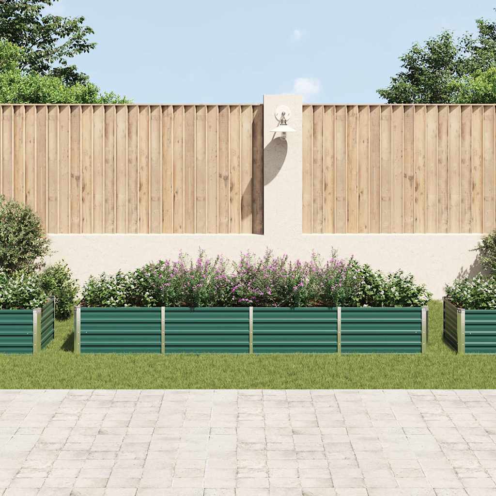 Garten-Hochbeet Verzinkter Stahl 320X80X45 Cm