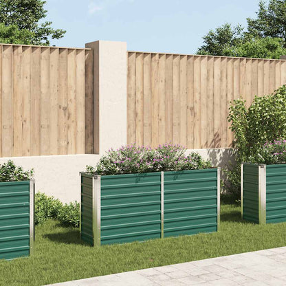 Garten-Hochbeet Verzinkter Stahl 160X40X77 Cm