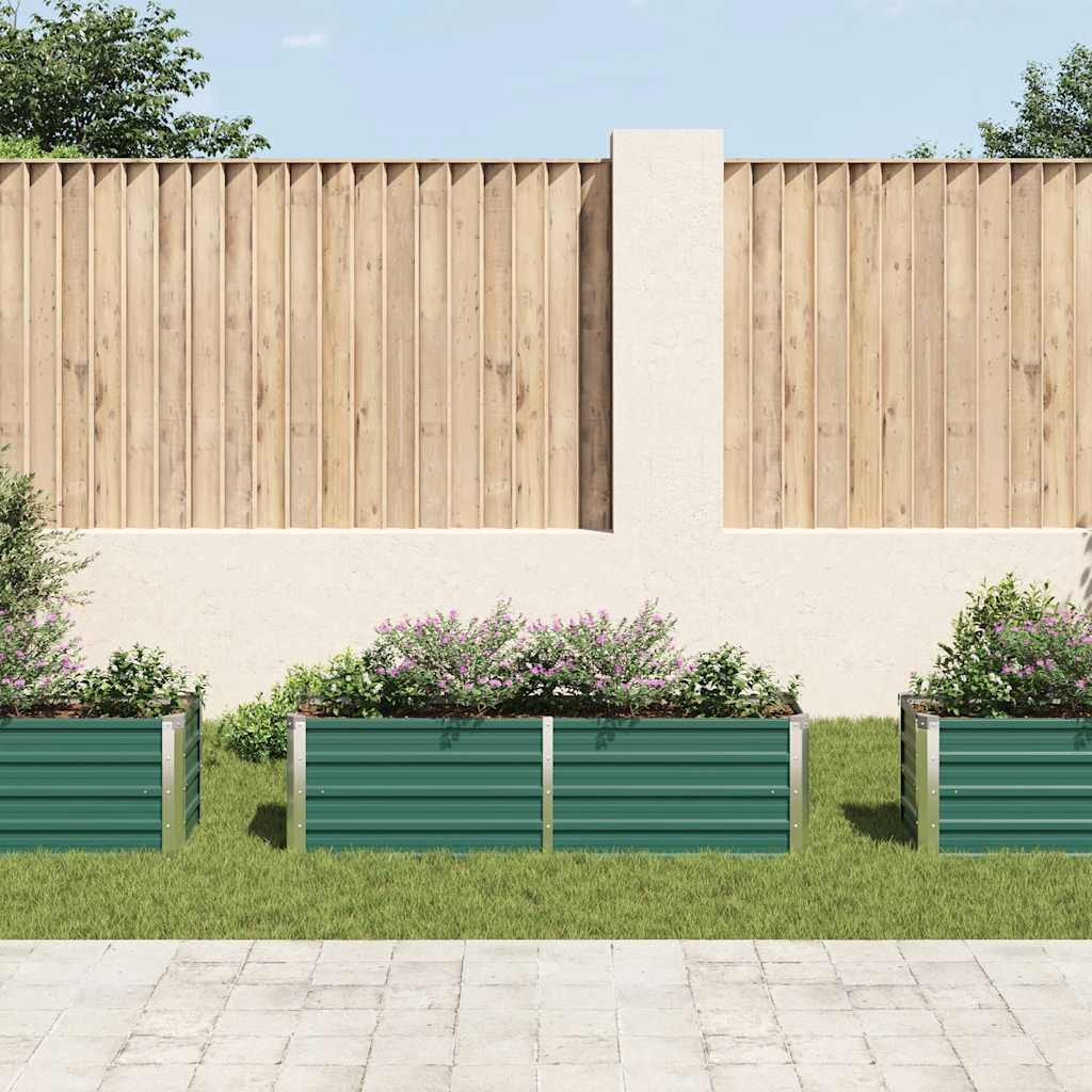 Garten-Hochbeet Verzinkter Stahl 160X40X45 Cm