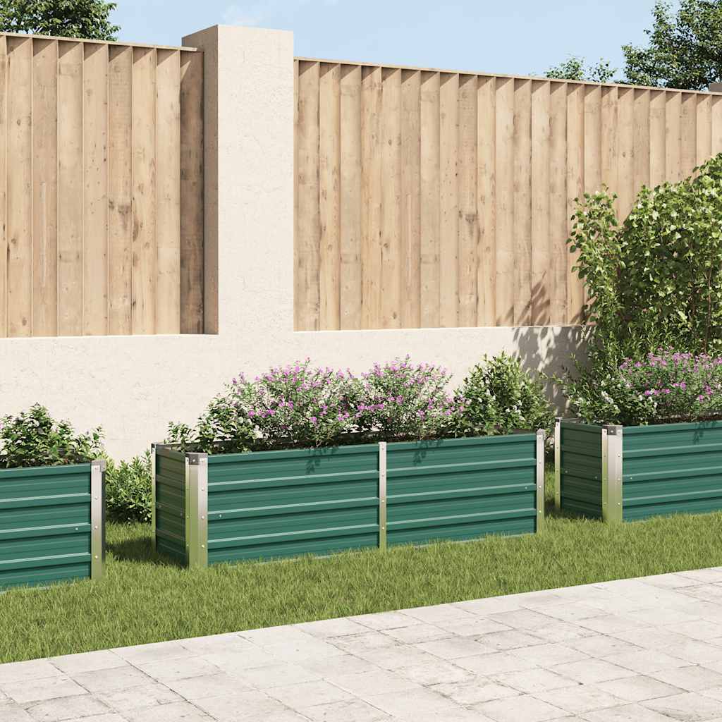 Garten-Hochbeet Verzinkter Stahl 160X40X45 Cm