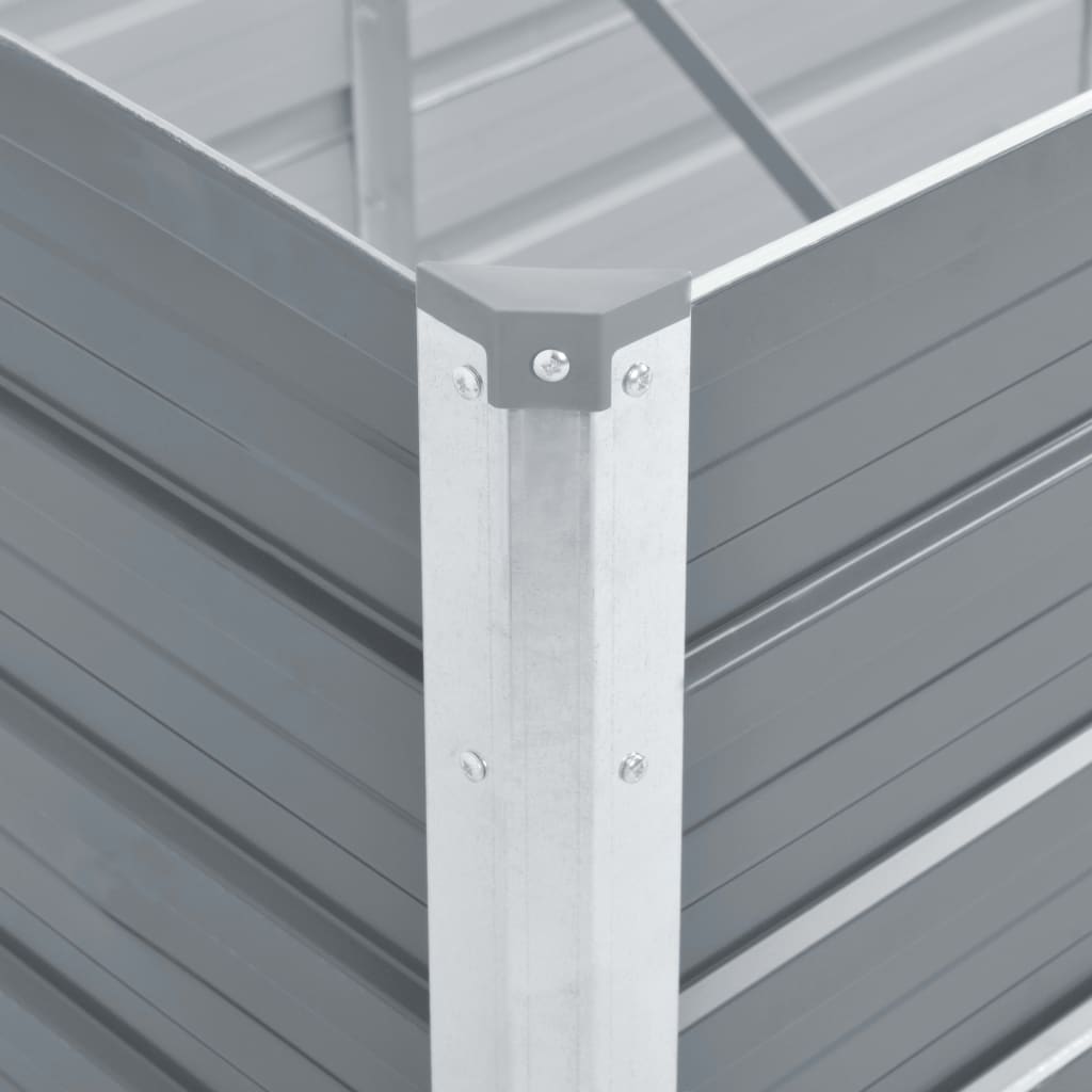 Garten-Hochbeet Verzinkter Stahl 100X40X77 Cm