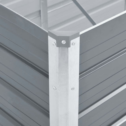 Garten-Hochbeet Verzinkter Stahl 100X40X77 Cm